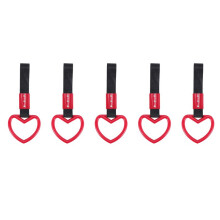 5X Cuore Jdm Tsurikawa per Metropolitana Treno Bus Maniglia Cinturino Charm Drift Universale