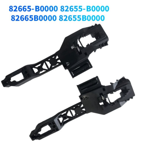 1Pair Exterior Door Handle Base Reinforcement 82665B0000 82655-B0000 for   19-26 Front Handle Base Support 2