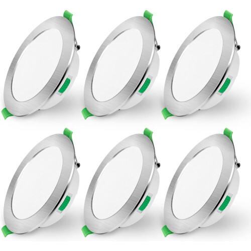 6 Regulowanych Plafonów LED ALUSSO 5W
