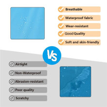 Outdoor Chaise Lounge Cushion Covers Only 80x26x3 Inch Patio Chair Slipcovers Waterproof Replacement Cover with Zipper
