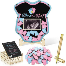 Baby Gender Reveal Party Sign-in Set (63pcs)