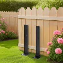 Traderight Heavy Duty Garden Metal Fence Post