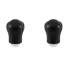 2X Alavanca de Câmbio Manual de Couro do Carro para Hilux Revo 6 Velocidades