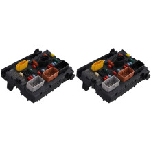 2X 9664055780 6500FH Fuse Box Control Unit Assembly BSM-L11 for 307 C4 Low Configuration 9664826080