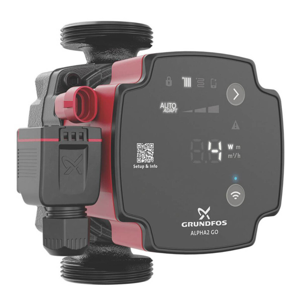 Grundfos Heating Circulator Pump Alpha2go25-75130 Domestic 7 Speeds 75W 5715467405064