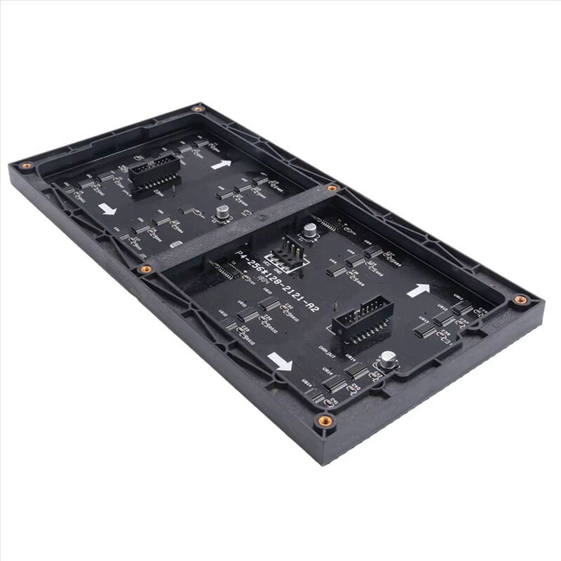 Large Led Screen By Module 4Pcs P4 LED Screen Panel Module 256x128mm 64x32 Pixels 1/16 Scan Indoor ...