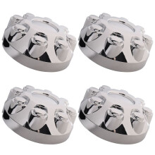 4X Chrom-Auto-Radnabenkappe für RAM 2008-2013, Nabenkappenabdeckung 52121450AD, Autozubehör