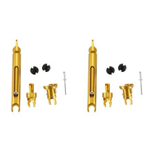 2X 4M5A-16B970 Kit de Réparation de Loquet de Verrouillage de Déverrouillage de Capot de Voiture pour Focus MK2 2004-2012 1355231