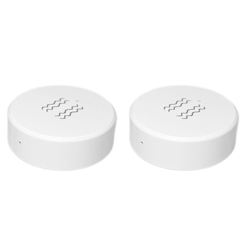 2X Neuer Tuya ZigBee  Vibrationssensor Echtzeitüberwachung Tür-/Fenstererkennung Alarm  Security Protection System