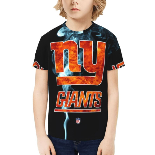 Νεανική κοντομάνικη μπλούζα Giants για αγόρια και κορίτσια με το λογότυπο της