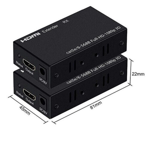 Επεκτατήρας σήματος HDMI μεγάλης εμβέλειας χωρίς απώλεια σήματος για μεγάλες 2