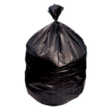 Sacs de 100 sacs pour bidons de 120 litres (32 gallons). 84 x 112 cm (33 x 44 pouces), noir, épaisseur 0,3 mm (1,3 mil).