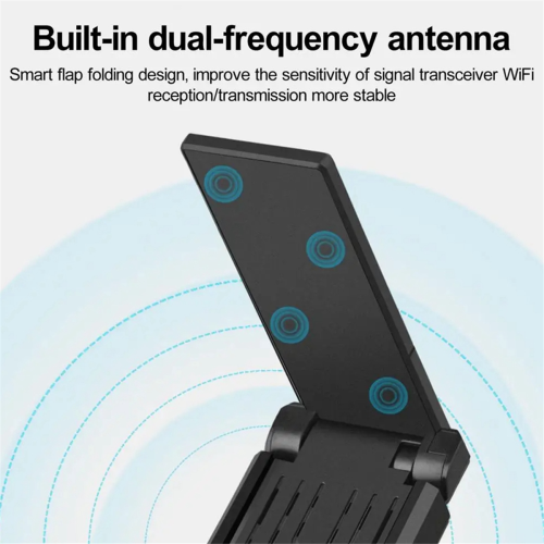 New1300m Wireless Network Card5G Gigabit Dual-Band Wifi Desktop Transmitter 1