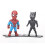 6er-Pack Marvel Avengers Heldenfiguren, 7-8 cm 5
