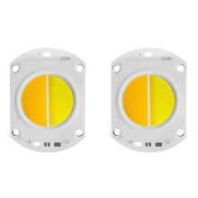 10 Pièces 200 W Double Couleur Haute Puissance LED COB Puce 3200 K 6500 K pour Projecteur Extérieur Lampe de Projecteur