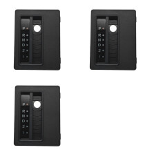 3X Car Console Gear Shift Indicator 6130553 for TJ 1997-2006 Floor Shift Indicator Trim Cover