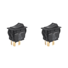 2X HY60E 4-Poliger 20 A 125 V/250 V 2 PS Industrieller ein-/Aus-Wipp-Druckschalter