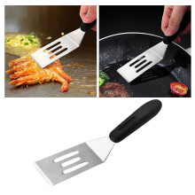 Új mini konyhai spatula Fém spatula tálaláshoz és forgatáshoz palacsintához, desszerthez, sütihez, tojáshoz vagy kis serpenyőhöz Otthoni