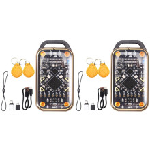 2X Chameleon Ultra Upgrade Card Emulator+4XCUID Keychain RFID Chip Reader 125K 13.56Mhz Card Decode