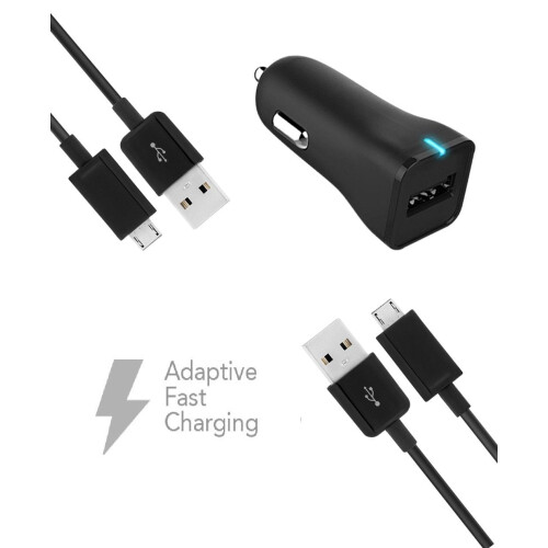 Φορτιστής ZTE Blade Q Pro Micro USB2.0 με καλώδιο από την Ixir - Φορτιστής αυτοκινήτου + καλώδιο,