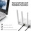 Καλώδιο Simyoung3FT CAT7, 10Gb, 600MHz, Διπλής Θωράκισης, Επιχρυσωμένο RJ45, για Μόντεμ Ρουτερ 3