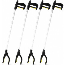 4x Long Reach Grabber Reacher Tool Hand Held Litter Picker Hand Pick Up Aid UK
