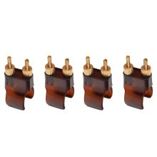 4pcs Professional Erhu String Adjusters, Brass Fine Tuners for Precise Erhu Tuning, Music Instrument Accessories