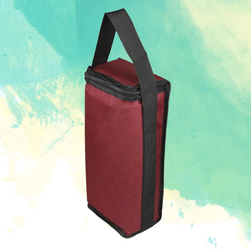 Τσάντα μεταφοράς κρασιού Insulated2Bottle, τσάντα ταξιδιού κρασιού για ταξίδια, 1