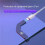 2X Universal Type-C Connector Charging Port Adapter Fast Charging Does Not Affect Playing Game for Type-C Enabled Phone 5