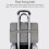 Bolsa para laptop de 14 a 15,6" compatível com MacBook Air Pro de 13 e 15 polegadas, Xiaomi, Dell, Huawei e HP - Pasta executiva impermeável 4