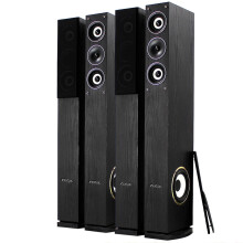 Fenton SHFT52B HiFi Tower Speakers System 4x 6.5" 2000W Floor Standing