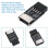 2X USB 2.0 Frontblenden Header USB 9 Pin Auf USB 2.0 Type-E Interner Adapter Hauptplatine Stecker Adapter 3