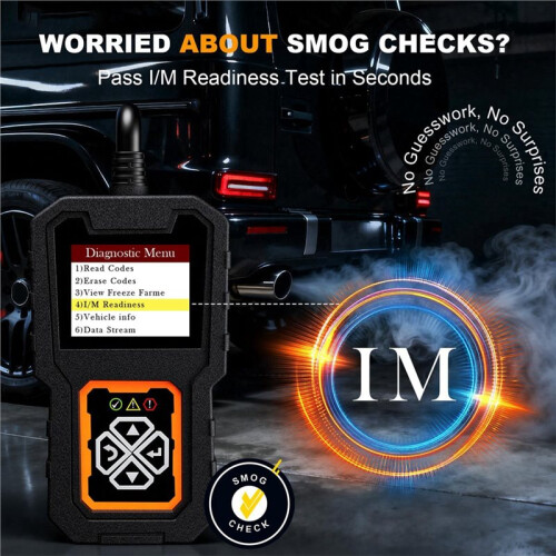 2PCS Car OBD2 Scanner Diagnostic Tool Code Reader, Car Voltage Tester Engine Fault Code Scanner 1