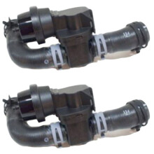 2X A2702001600 Vanne D'Arrêt de Voiture Vanne de Circulation de Refroidissement par Eau pour - W176 W246 C117 X156