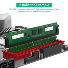2 Stück DDR5 RAM-Speichertestkartenadapter DDR5 U-DIMM 288-Pin-Speicherschutzkarte mit Kurzschluss-Erweiterungsplatine