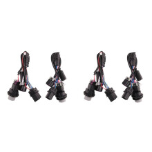 2X 810003 Headlight Harness Projector Light Harness Car Converter Car Supplies for Ram 1500 2500 3500 13-18