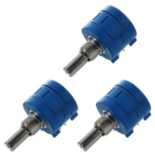 3X3590S-2-502L5K Ohm 10-drejnings præcisionspotentiometer med roterende trådviklet ledning