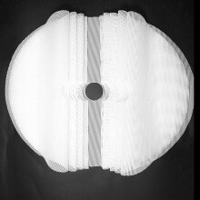 10 bpíosa bileoga díhiodráitithe silicone babhta 13" atá comhoiriúnach le meaisíní triomadóra bia, mataí gaile bácála bána le haghaidh