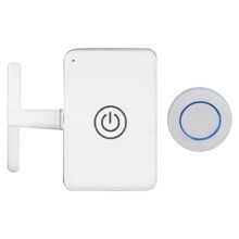 1 Conjunto de Interruptor Remoto Sem Fio Recarregável Via USB para Controle de Luz, Ferramenta SOff, Acionador de Botão Automático Inteligente