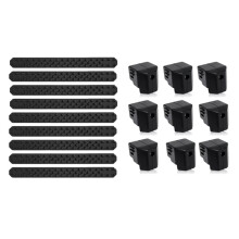 18PCS for Kobra X Nozzle Cleaner + Silicone Socks Kit for Kobra X Silicone Brush High-Temp Hotend Accessories
