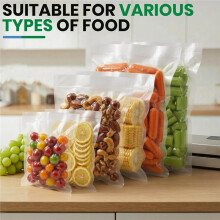 100pcs Food Vacuum Sealer Bags for Sous Vide Food Saver Kitchen Storage Bag Vacuum Packaging Bags Kitchen Tool 20x30 cm