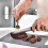 Πλαστική σανίδα κοπής Hiroekza Kitchen Essentials - Πολύ μεγάλη, κατάλληλη για πλυντήριο 7
