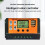12V/24V 80A Solar Controller with LED LCD Display, Solar Panel Controller, Solar Panel Battery Regulator, USB Interface 2