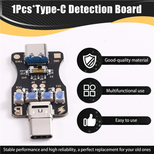 Type-C Detection Board Mobile Phone Repair Charging Tail Plug Test Board for Android Series TYPE C USB Tester Tools 2