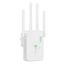 Extensor WiFi Kiplyki, amplificador WiFi de 1200 Mbps, extensor de alcance WiFi, repetidor de router WiFi para el hogar, 2.4 GHz y 5 GHz.