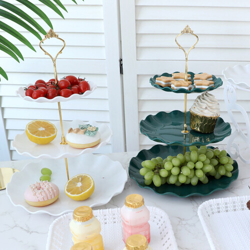 SUSUchens3Tiers Βάση για Cupcakes, Πύργος, Ράφι για Επιδόρπια, Μεγάλη Χωρητικότητα, Εύκολη