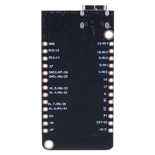 jixopn MicroPython ESP32WiFi Bluetooth-Compatible Development Board Lite V1.0.0, 4MB Flash, Micro/Type-C, Antenna REV1 para Arduino 1