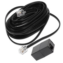 Telephone Cord Accessories Coax Cable Clips Landline Wire for Speaker Landlines Four Cores