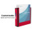 Raccoglitore Staples Better3-Inch D3-Ring View rosso (18367) 807717 2