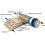 Μεμβράνη υψηλής απόρριψης TFC TW30-1812-50HR50gpd για σύστημα αντίστροφης όσμωσης (RO) κάτω 3